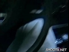 Play MP4 - Angelic brunette teenie Tanya's honey pot filled with python