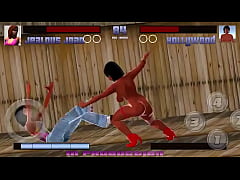 Play MP4 - Stripclub showdown big ass black and Latina video game where sexy strippers fight and fuck