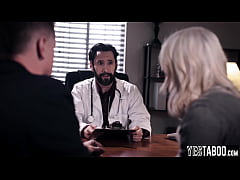 Play MP4 - Cunning doctor fucks big tits MILF in front of infertile husband