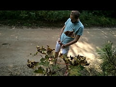 Play MP4 - Exhibitionist on a village road