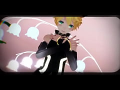 Play MP4 - &lpar;MMD GAY&rpar; Len Hot Pole Dance