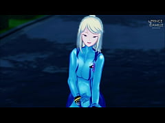 Play MP4 - Samus wants to recharge her energies in the middle of a mission - Metroid