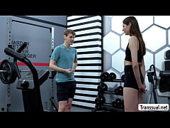 Play MP4 - Shy Sage Roux anal fucks this horny annoying TS