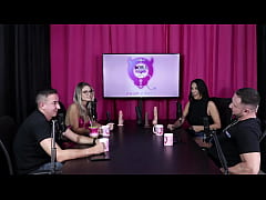 Play MP4 - Ele tinha fetiche de ver sua esposa transando com v&aacute;rios homens&comma; e ela teve um ido estranho de um cliente - Kel Abate&comma; Bruno Abate & Mathheus Caetano &lpar;SHEER&sol;RED&rpar;