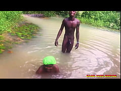 Play MP4 - FUCKING AFRICAN WHORE IN THE STREAM   Hardcore BigDick Bang