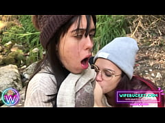 Play MP4 - Homemade Porn by Wifebucket - Crafty lesbian cutie seduces her best girlfriend in the forest