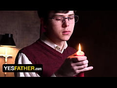 Play MP4 - YesFather - Catholic Boys Dakota Lovell and James Manson Get Horny While Playing With Melted Wax