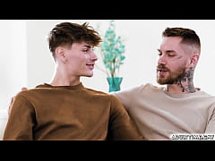Play MP4 - Cyrus Stark and Zak Bishop invited over to their professor Dillon Diaz and husband Alpha Wolfe&period; They enjoy talking till they taste each other