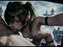 Play MP4 - Black leather&comma; green hair&comma; and the kind of night where shadows fall in love&period;