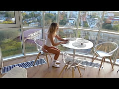 Play MP4 - The husband could not resist and fucked his wife&comma; who who brought him coffee