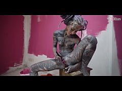 Play MP4 - Skinny Tattooed Girl Work Wear Gets Horny Painting Solo Masturbation&comma; ANAL&comma; GAPES&comma; SQUIRT