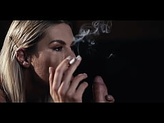 Play MP4 - Sexy Mistress Tasting Cum Straight From Her Pussy While Smoking - Zlata Shine Smoke Cigarette Fetish
