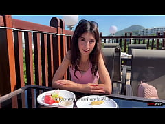 Play MP4 - Picked up a sad girl in a hotel and pleased her with hard fucking and cum on her face