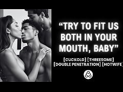 Play MP4 - He came all over my wife &vert; Husband shares &vert; Double blowjob &vert; Real couple &vert; Creampie ASMR