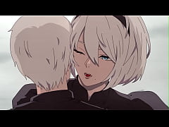Play MP4 - Nier&colon;Automata 2B gets hot sex &vert; Hentai animation