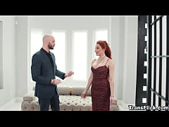 Play MP4 - Trans Ariel Demure deepthroating Cliff Jensens huge man meat and they have a steamy hot anal fuck sesh at the clothing store