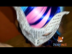 Play MP4 - Me pasean con mi cadena de perrita&comma; para ponerme a mamar verga