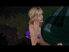 Play MP4 - Fitness babe caught an old man jerking off to her in the bushes and helped him cum&period; In public&period; Old with young