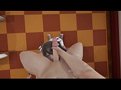 Play MP4 - Danmachi Hestia she plays with her balls & he fuck her