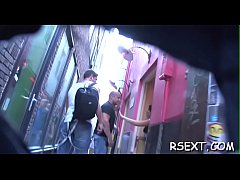 Play MP4 - Sexy hooker with tiny milk cans mounts a hard dick and rocks it