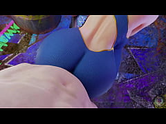 Play MP4 - Chun-li gets Hadouken