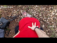 Play MP4 - Shy Russian girl gave me slobbery blowjob on a first date in the wood&excl;