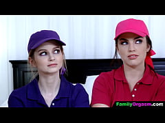 Play MP4 - FamilyOrgasm - Competitive Men Burns Out their Stepdaughters