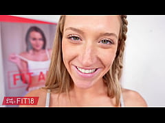 Play MP4 - FIT18 - Addison - 57kg - Skinny Blonde American Amateur In Yoga Pants - 60FPS