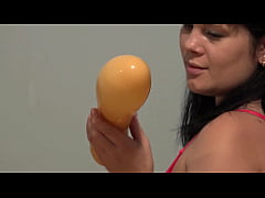 Play MP4 - I choose a large size in my anal&period; MILF stretches her hairy asshole&period;