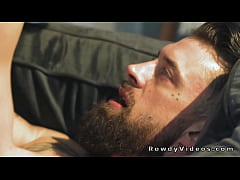 Play MP4 - Tattooed muscle gay anal fucks and cums newbie