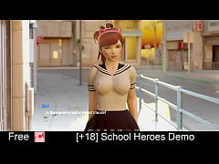 Play MP4 - &lbrack; 18&rsqb; School Heroes Demo