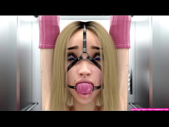 Play MP4 - Bondage by Sister - 3D BDSM Metal Bondage Animation