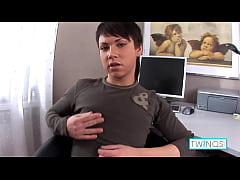 Play MP4 - Bryan Plays With A Pink Dildo&comma; His Tight Ass & Hard Cock&excl;