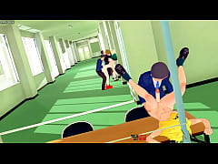 Play MP4 - My Hero Academia Yaoi - Orgy in UA Deku&comma; Bakugou&comma; Todoroki and Kaminari Fucked by classmates - Anime Manga Asian Japanese Gay Porn