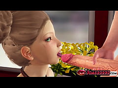 Play MP4 - Amy's Camel Toe Fetish Panties 3D Hentai - Intense Titjob Big Dick Stimulation&comma; Blowjob Frenulum Licking&comma; and Bondage Deepthroat Ending in Massive Cumshot