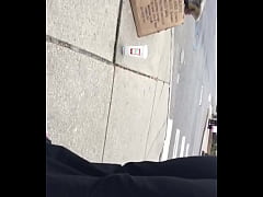 Play MP4 - Fat pussy white lady had no idea I was following her