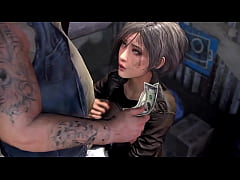 Play MP4 - Ada Wong Homeless Handjob for Cash