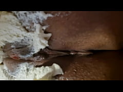 Play MP4 - Crazy cuckold husband&comma; he bring a cucumber to me only to watch my pussy being penetrated and dilated&comma; licking chantilly creamy pussy