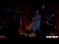 Play MP4 - Vrchat two furries one beautiful night