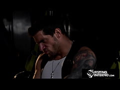 Play MP4 - Horny Bottom Mouth & Ass Dominated By Tatted Studs - Ty Roderick&comma;  Johnny Ford&comma; Ryan Sebastian