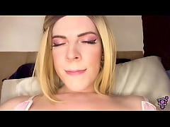Play MP4 - Chastity Slut Anal Orgasms Into Condom - Jessica Bloom Sissy Milkshake