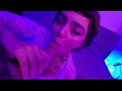 Play MP4 - Cute Alt Teen fucks lucky guy and ends with her mouth filled with creamy cum&excl; free