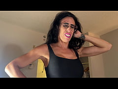 Play MP4 - My Naughty Stepmom Candice Cum Gave her stepson a Quick BJ