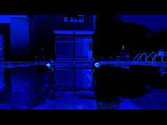 Play MP4 - Stepmom swims naked with her son and then strokes his cock