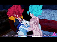 Play MP4 - Gogeta e Vegito si succhiano il cazzo a vicenda