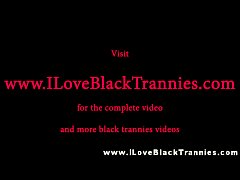 Play MP4 - Ebony black shemale fucking in foursome