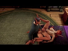 Play MP4 - A night of Elven group sex