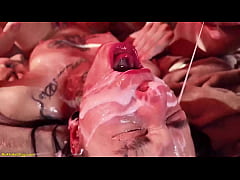 Play MP4 - skinny teen hates cum but needs the dicks