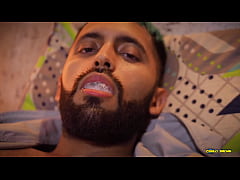 Play MP4 - Cameraman Helps Camilo Brown Masturbate His Big Uncut Cock Till He Shoots a Nice Load And Swallows His Own Cum