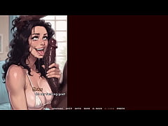 Play MP4 - Big BLACK Cock Fucks Stepmom While Blonde Teen Watches- Hentai Game